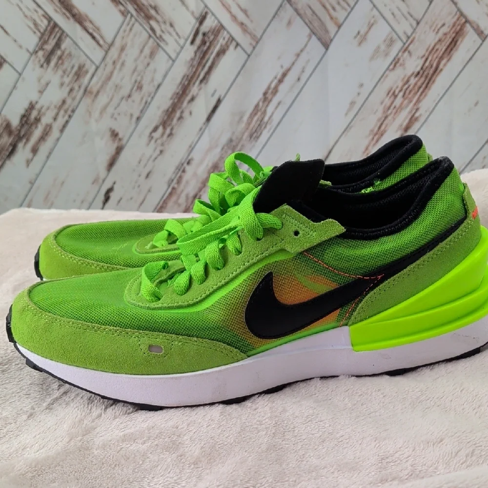 Nike Waffle One Electric Green Youth‎